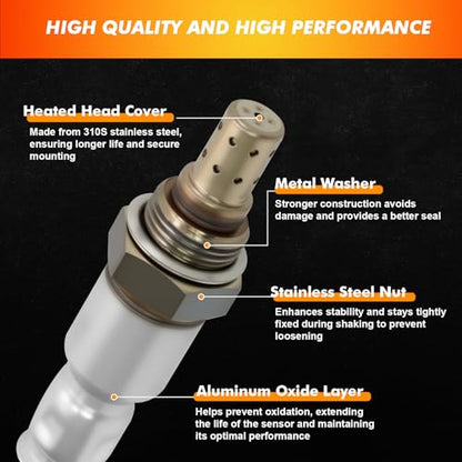 Oxygen Sensor Fit for Honda Accord 2011-2012 3.5L V6, Odyssey 2011-2013
