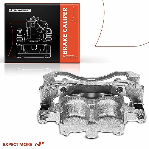 A-Premium Front Left Driver Disc Brake Caliper with Bracket - style: Front Driver Side
