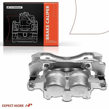 A-Premium Front Left Driver Disc Brake Caliper with Bracket - style: Front Driver Side