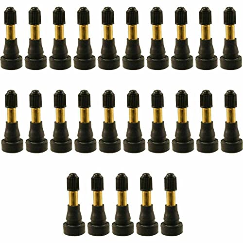 50PCS TR-600 HP Snap-in Tyre Tire Valve Stems Rubber Caps for Most Car Auto - color: 50PCS, size: TR600HP