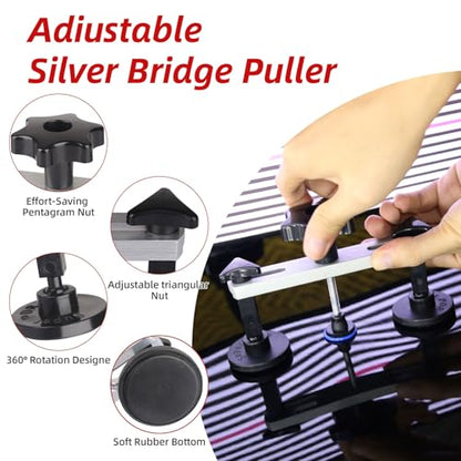 Super PDR Dent Puller Kit Paintless Dent Repair Kit for Car – Slide Hammer Suction Cup and PDR Light for 98% Auto Body Dent Removal, Hail Damage & Appliance Dents or Vehicle Dent Removal - size: PDR-A3
