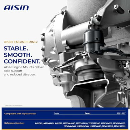 AISIN AFTERMARKET EMTT-20571 4Pcs Engine Motor & Transmission Mount Set