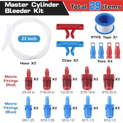 Enhon Master Cylinder Bleeder Kit Replacement for 14151