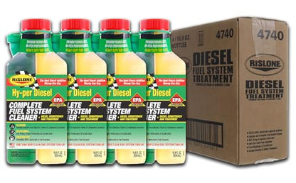 Rislone 4740-4PK Hy-per Diesel Complete Fuel System Treatment, 4-Pack - size: Pack of 4