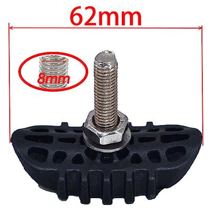 Tyre Rim Lock for Dirt Bike, Tyre Safe Bolt 1.6" 1.85" 2.15" 2.50" Inner Tire Lock Fits for Pit Monkey Bike Motorcycle Wheel (1.6"-Black) - size: 1.6''-Black