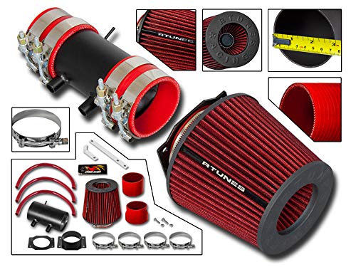Short Ram Intake Kit for 99-04 Xterra/Frontier 3.3L V6 (Black)