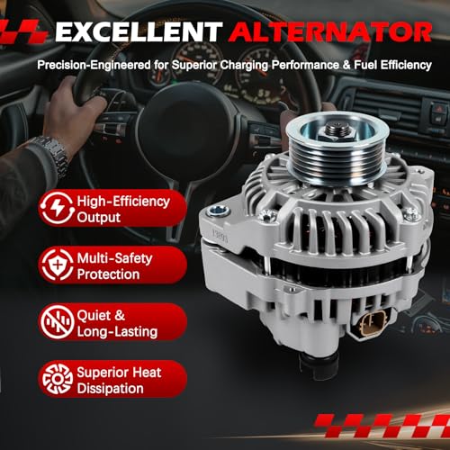 New 13893 Alternator for Civic 1.7L 2001-2005/EL 2001-2005 1.7L - size: 13893