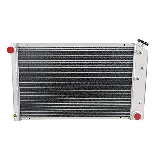 4 Rows Core Radiator Compatible for Chevy Camaro 1970-1981/ Monte Carlo 1980-1987 G-Body Oldsmobile Cutlass/Pontiac Grand Prix All Aluminum - size: 4 Core