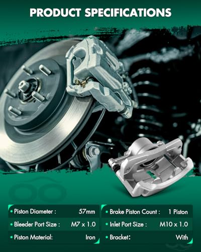 SCITOO 19B1569 19B1568 Front Brake Calipers - size: Front[19B1569 & 19B1568]