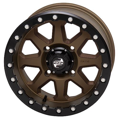 TUSK 4/137 Uinta Beadlock Wheel 15x7 4.0 + 3.0 Bronze for Honda Talon 1000RS 2023