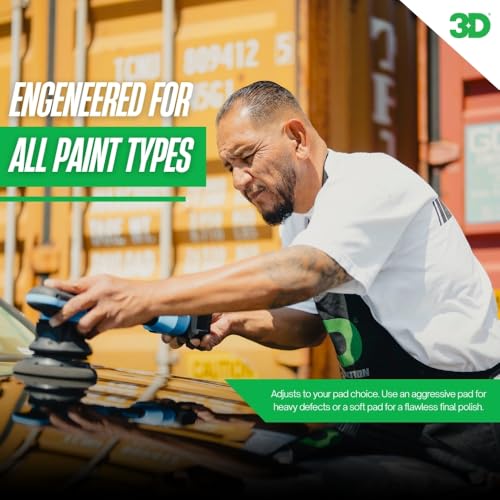 3D One Car Scratch & Swirl Remover Hybrid Rubbing Compound & Polish Buffing Compound for True Paint Correction 16oz Made in USA - size: 16oz.
