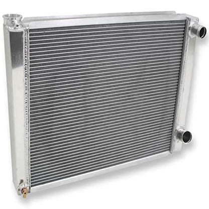 Aluminum Performance Racing Radiator Fits Chevy 27.5" 2 Row Double Pass Universal