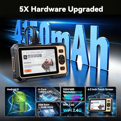THINKCAR Scanner THINKSCAN 662 OBD2 Scanner Diagnostic Tool, Engine/ABS/SRS/Transmission Bidirectional Scan Tool, Scanner for Car with Active Test,12+ Reset Car Scanner,CAN-FD&FCA,Free Lifetime Update