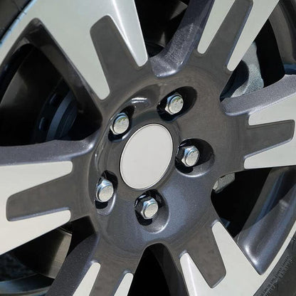 RTrhinoTuning 4pcs 70mm/64mm Wheel Center Caps Compatible with Element/Odyssey Alloy 5 Spoke Accord/CR-V Wheel OD:70mm/2.76",ID: 64mm/2.52" Rim Cap Gray Base - color: Gray
