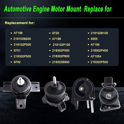 Engine Motor Mount for Santa Fe 10-12 Sorento 11-13 2.4L 3.5L AWD - size: 2010-2012 Santa Fe 2.4L 3.5L AWD