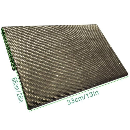 Reinforced Exhaust Heat Shield Mat Adhesive Heat Shield Heat Shield Automotive Heat Shield Material with Adhesive Backed Resistant High-Temp (13'' x 26'') - size: 13'' x 26''