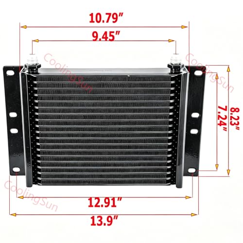 Hydraulic Oil Cooler fits for New Holland Tractor Models TC35DA TC45DA TC40D TC45D, TC35D, TC40DA Radiators 86401869, 87301196