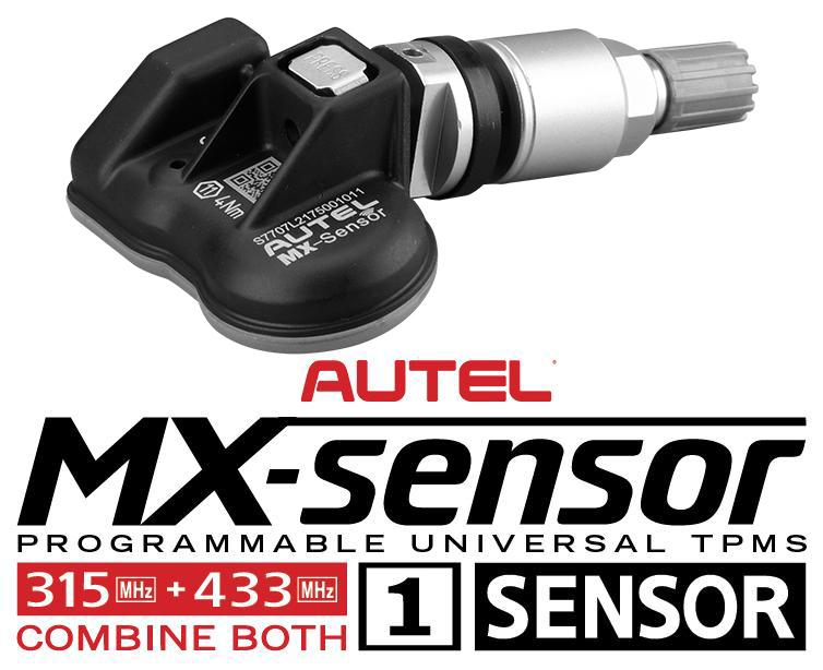 Autel MaxiTPMS MX Sensor 8pcs Pack Metal Stem 315/433MHz TPMS Sensor Universal Tire Sensor Programmed by TPMS Tool TS401 TS408 TS501 TS508 TS601 TS608 MK808TS MX808TS MS906TS ITS600 - size: 8pcs 1-Sensor M