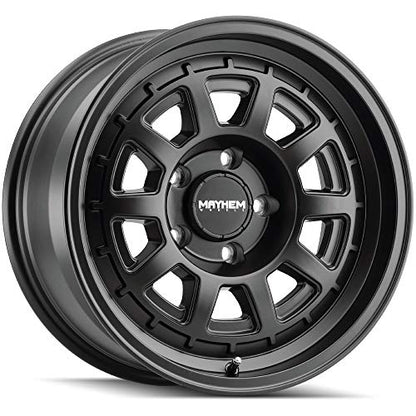 Mayhem 8303-7865MB38 Voyager 8303 Matte Black 17X8 5-114.3 38mm 72.6mm