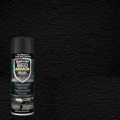 Dupli-Color Bed Armor Truck Bed Coating Aerosol, Satin, Black, 16.5 oz