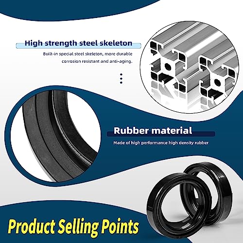 48mm Fork Seal Kit for Yamaha YZ125 YZ250 YZ250F YZ450F WR250F WR450F - size: 48X58X9.5/11
