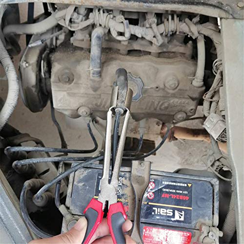 Car High Voltage Wire clamp Spark Plug Pliers Spark Plug Wire Removal Pliers High Voltage Cylinder Cable Removal Tool Silver