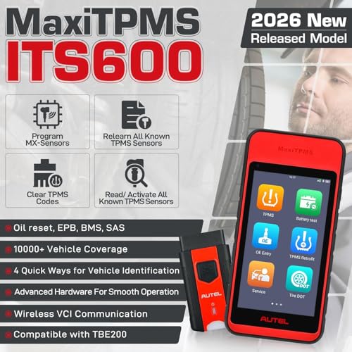 Autel MaxiTPMS ITS600 (E) TPMS Programming Tool, OE-Level Complete TPMS