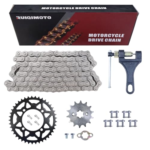 428H Drive Chain 110L Chain Breaker 428 41 Tooth Rear Sprocket 428 14T Front Sprocket,For Chinese 50/70/90/110/125cc Pit Dirt Trail Quad Bike Motorcycle ATV TaoTao Sunl Apollo CRF XR Parts