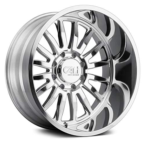 CALI OFF-ROAD SUMMIT Polished Wheel with Painted (22 x 10. inches /8 x 165 mm, 0 mm Offset)