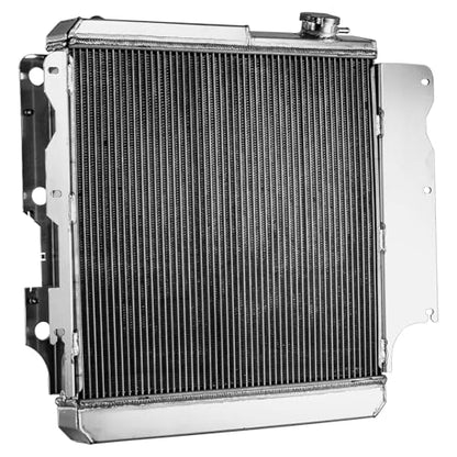 Jeep TJ 4.0 Aluminum Radiator # 2101 3 Row All Aluminum Performance Radiators - size: 3-Row Aluminum