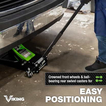 AFF Viking 3.5 Ton Car Jack - Low Profile Manual Hydraulic - Heavy Duty - style: Low Profile