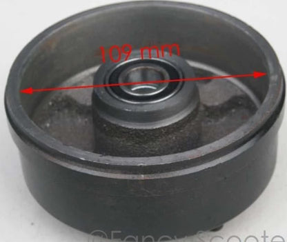 Gilan TAOTAO 8" RIM ATV FRONT WHEEL DRUM BRAKE HUB for 125cc 150cc 250cc ATV TAOTAO QUAD NEW CHEETAH NEW TFORCE CHEETAH TFORCE ATA 125E 125F1 125G 125H 125L 135D 135DU 150B 150G 250B 250C 4 WHEELER