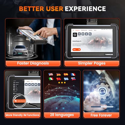 Thinkscan 672 All System Bidirectional Scan Tool, Free Lifetime Updates