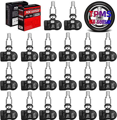 Autel MaxiTPMS MX TPMS Sensor 20 Pack, Universal 315MHZ 433MHz Metal Stem - size: 20pcs 1-Sensor M