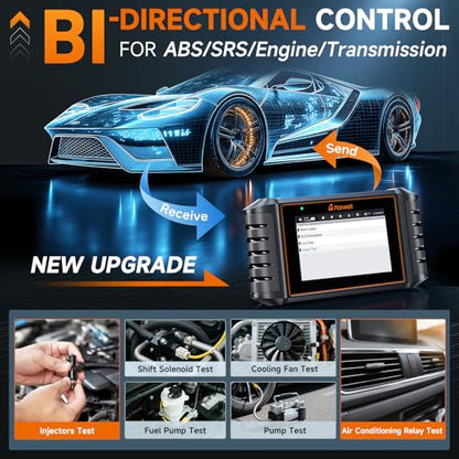 FOXWELL NT716 Bidirectional OBD2 Scanner 4-System Code Reader for Mechanics