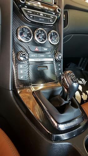 VVIVID Epoxy High Gloss Carbon Vinyl Automotive Wrap Film DIY Easy to Install No Mess (3ft x 5ft, Black) - color: Black, size: 3ft x 5ft