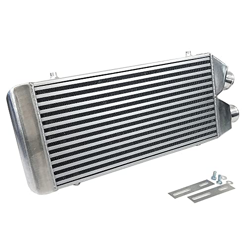 2.5" I/O Same Side Universal Intercooler 27"X12.5"X3" Tube & Fin