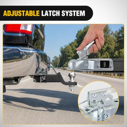 Nilight 2" Trailer Coupler Repair Kit with Chain 5000 lb Capacity - color: 2"/5000LBS