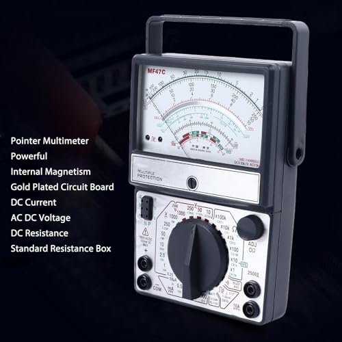 Analog Pointer Multimeter, Pointer Type Multimeter Multi Mechanical Multimeter for Industry
