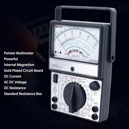Analog Pointer Multimeter, Pointer Type Multimeter Multi Mechanical Multimeter for Industry