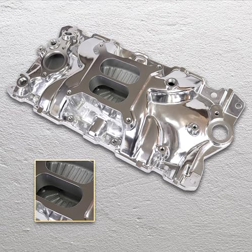 2701 Performance EPS Dual Plane SBC Intake Manifold Polished - size: 2701 Polished