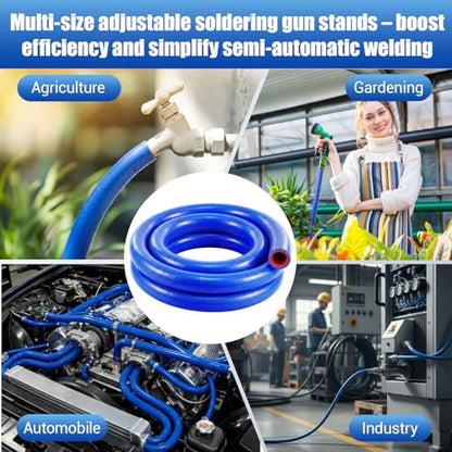 Outus 1-1/4" Id, 5ft Silicone Heater Hose,Coolant Radiator Hose, Blue, 1 - color: Blue, size: 1-1/4" ID, 5ft