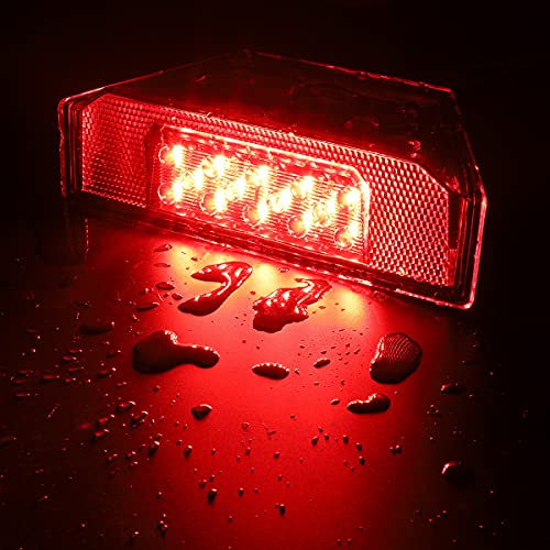 Partsam 2Pcs Rear UTV Tail Light Assembly, Compatible with Polaris Ranger 570 Full Size 900 XP 1000 RGR LED Taillights Rear Brake Stop Lights 2015 2016 2017 2018 2019 Replacement Part 2412774