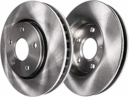 Detroit Axle - Front Disc Rotors + Right Brake Caliper Replacement - size: 3BR3700875/kit