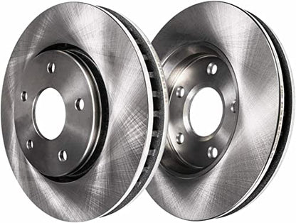 Detroit Axle - Front Disc Rotors + Right Brake Caliper Replacement - size: 3BR3700875/kit