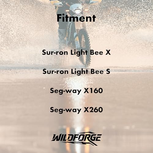 Electric Bike Fender Set - Front Fender, Rear Fender, Rear Shock Fender - Electric Dirt Bike Accessories - Ebike Mud Guard for Sur-ron Light Bee S/X / X160 / X260 - style: Fender Set