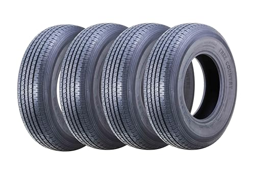 FREE COUNTRY 4 Premium Trailer tire ST235/80R16 10PR LRE 124N w/Scuff Guard - size: 235/80R16 10PR