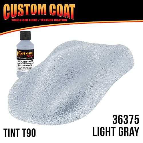Custom Coat Light Gray Spray-On Urethane Truck Bed Liner Kit, 2 Quarts