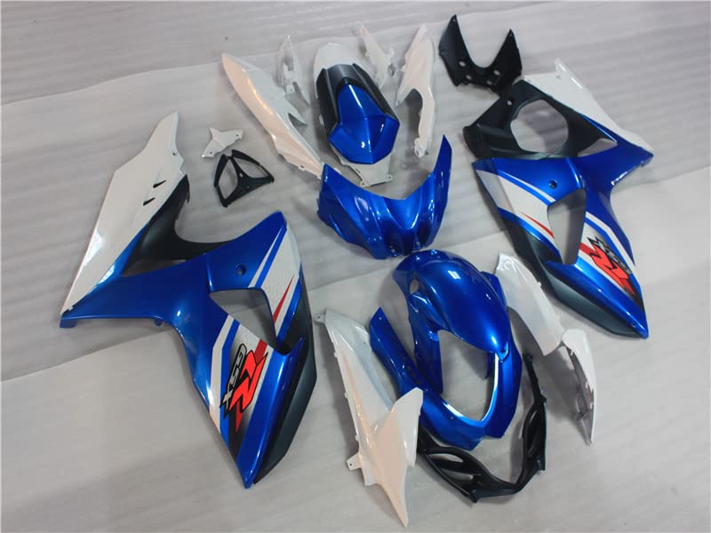 MC Blue White Black Fairing Fit for 2009-2016 GSXR 1000 GSX-R1000 Injection Mold ABS Plastics New Bodywork 2010 2011 2012 2013 2014 2015 M11