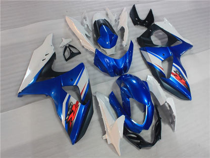 MC Blue White Black Fairing Fit for 2009-2016 GSXR 1000 GSX-R1000 Injection Mold ABS Plastics New Bodywork 2010 2011 2012 2013 2014 2015 M11